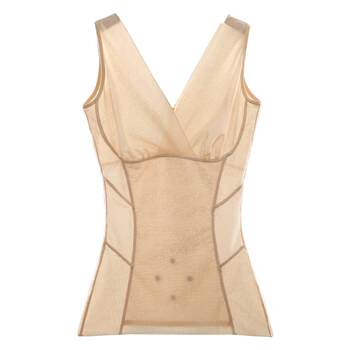 Shapewear ແມ່​ຍິງ​ຄວບ​ຄຸມ​ທ້ອງ​ສ່ວນ​ເທິງ Summer ແບບ​ບາງໆ​ໂດຍ​ບໍ່​ມີ​ການ pads ເຕົ້າ​ນົມ​ທ້ອງ​ຄວບ​ຄຸມ corset Vest ຮ່າງ​ກາຍ Shaping ເທິງ