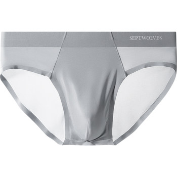 Septwolves underwear men's briefs men's ice silk seamless bottoms men's summer ສັ້ນ breathable ບາງໆ