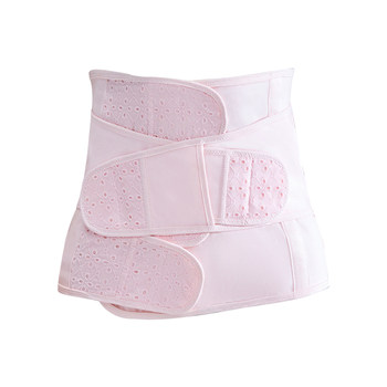 American Hoag maternal abdominal belt ຜ້າໄຫມ gauze breathable restraint belt ສາຍແອວພິເສດສໍາລັບການຈັດສົ່ງທໍາມະຊາດແລະ caesarean