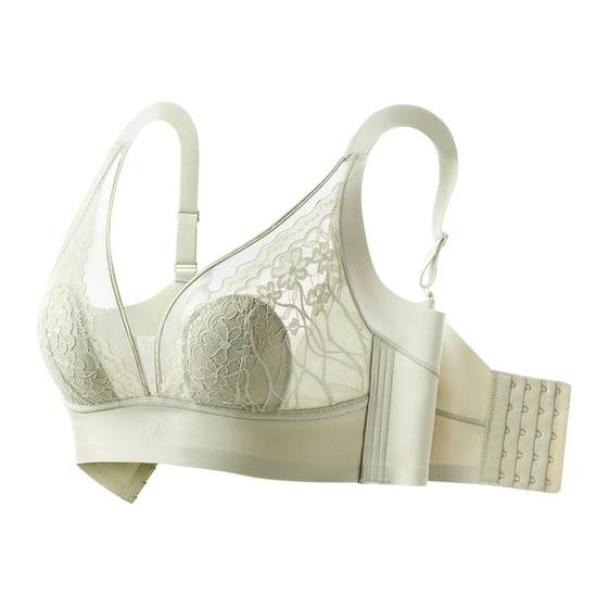 Tingmei thin breathable rabbit ear lace big breast underwear with side breast adjustment type anti-sagging bra for women
Tingmei thin breathable rabbit ear lace big breast underwear with side breast adjustment type anti-sagging bra for women