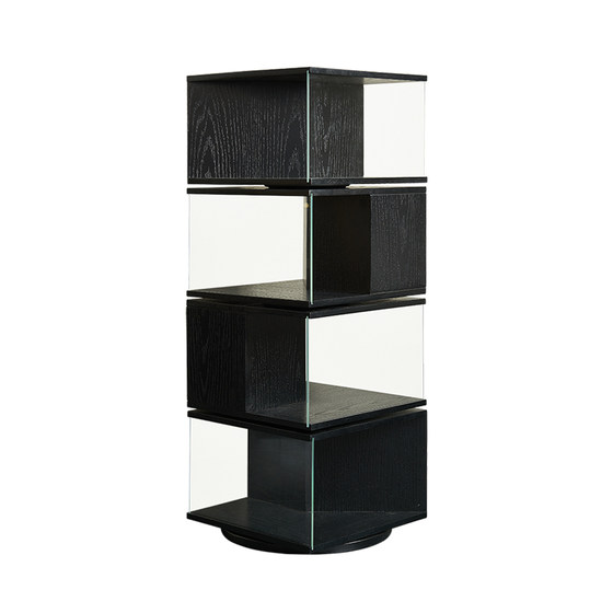 Nordic solid wood rotating side several household multi-function storage cabinet living room floor-standing storage rack glass figure display cabinet
Nordic solid wood rotating side several household multi-function storage cabinet living room floor-standing storage rack glass figure display cabinet
