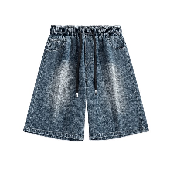 Vancl official store men's five-point denim shorts summer solid color simple starry sky pattern five-point pants A
Vancl official store men's five-point denim shorts summer solid color simple starry sky pattern five-point pants A