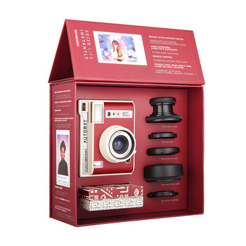 Lomo Instant Automat ເຈ້ຍຮູບຖ່າຍແບບທັນທີຂອງກ້ອງຖ່າຍພາບແບບຄັ້ງດຽວ, ຊຸດຫຼາຍເລນ retro