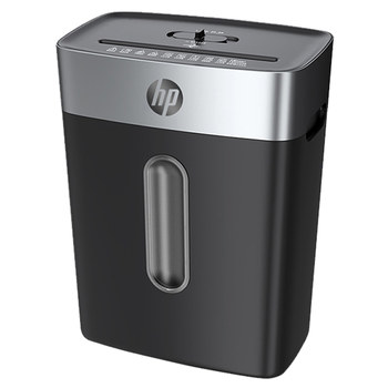 HP HP paper shredder office dedicated automatic small house desktop paper shredder artifact large capacity commercial silent 5-level secretiness 30L shredded disc a4 paper document effective light ຕອນເຊົ້າ