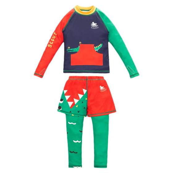 Children's swimsuit boys 2024 new long-sleeved sun protection split swimsuit suit for boys medium-sized children's seaside swimsuit
Children's swimsuit boys 2024 new long-sleeved sun protection split swimsuit suit for boys medium-sized children's seaside swimsuit