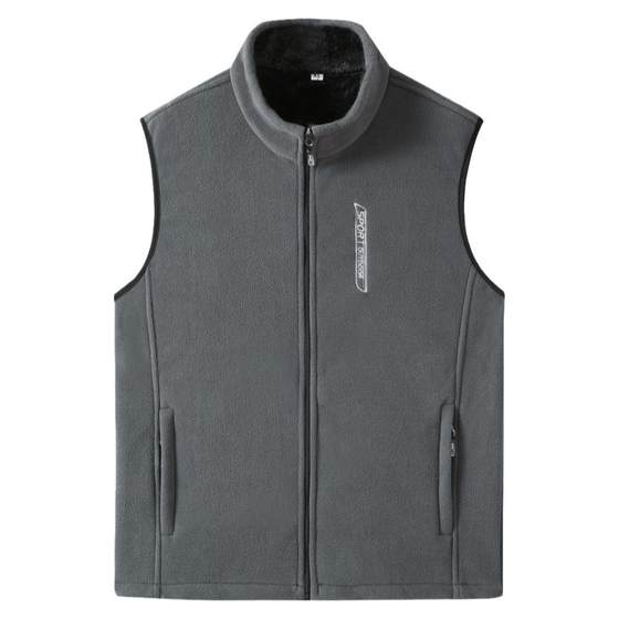 Men's vest autumn and winter grip cardigan, warm jacket leisure sports vest slim sleeveless shoulder horses and men Men's vest autumn and winter grip cardigan, warm jacket leisure sports vest slim sleeveless shoulder horses and men