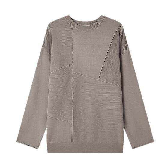 Liushi men's personalized splicing design sweater 2025 spring new versatile pullover round neck sweater men
Liushi men's personalized splicing design sweater 2025 spring new versatile pullover round neck sweater men