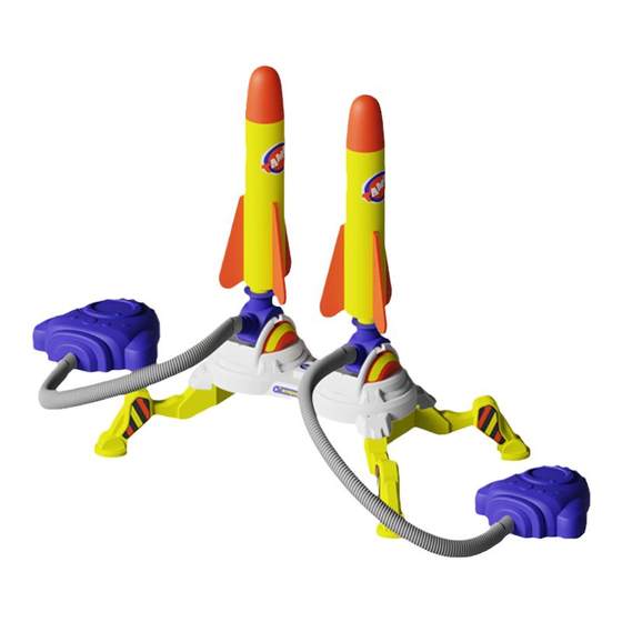 Children's foot stepping on the sky small rocket launch tube toy glowing flying sky artillery outdoor pedal launcher male girl Children's foot stepping on the sky small rocket launch tube toy glowing flying sky artillery outdoor pedal launcher male girl