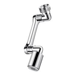 Robotic arm universal faucet extender rotatable spout washbasin multi-function universal joint splash-proof artifact