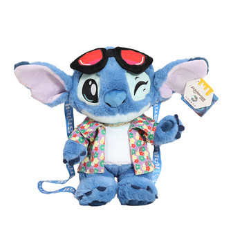 ຕຸກກະຕາ Stitch plush ໃໝ່ໆຂອງ Disney ເຢັນໆ ແລະ ຫຼູຫຼາ Stitch backpack doll scented doll backpack ຂອງຂວັນວັນເກີດຄູ່ຮັກສ້າງສັນ