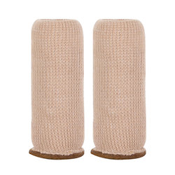 Table leg and table foot protective cover knitted thickened wear-resistant silent chair stool dispensing solid wood floor furniture protective pad