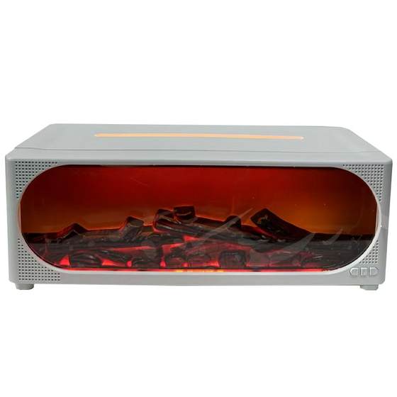 Nordic simulated fireplace flame humidifier Bluetooth speaker fog bedroom desktop creative audio aromatherapy machine gift Nordic simulated fireplace flame humidifier Bluetooth speaker fog bedroom desktop creative audio aromatherapy machine gift