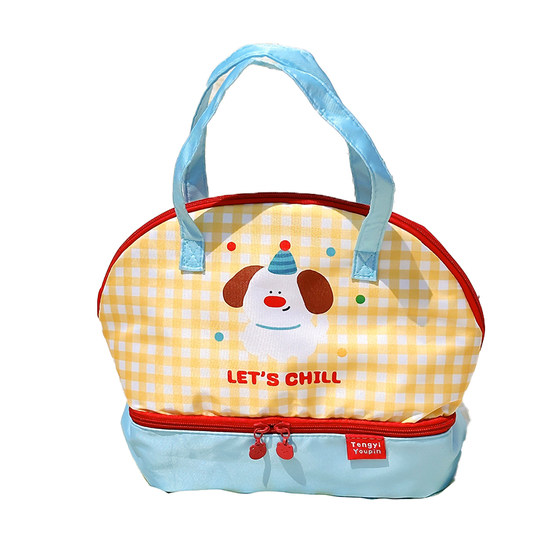 Cute Bento bag Large capacity Student office worker portable meal bag High-value lunch box handbag insulation bag
Cute Bento bag Large capacity Student office worker portable meal bag High-value lunch box handbag insulation bag