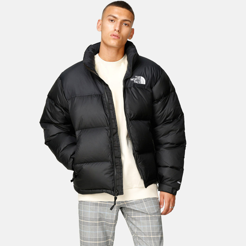 美版现货TNF北面羽绒服TheNorthFace 1996暴力橙黑粉白色男女3c8d