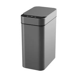 Smart trash can for home use 2024 new induction type living room light luxury toilet fully automatic electric trash can for bathroom