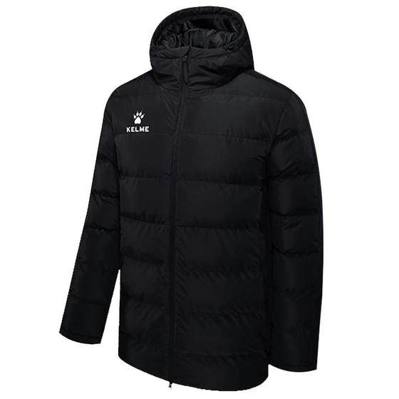 Kelme Calmei sports cotton clothes men's and women's winter training short hooded cotton coat warm jackets Kelme Calmei sports cotton clothes men's and women's winter training short hooded cotton coat warm jackets
