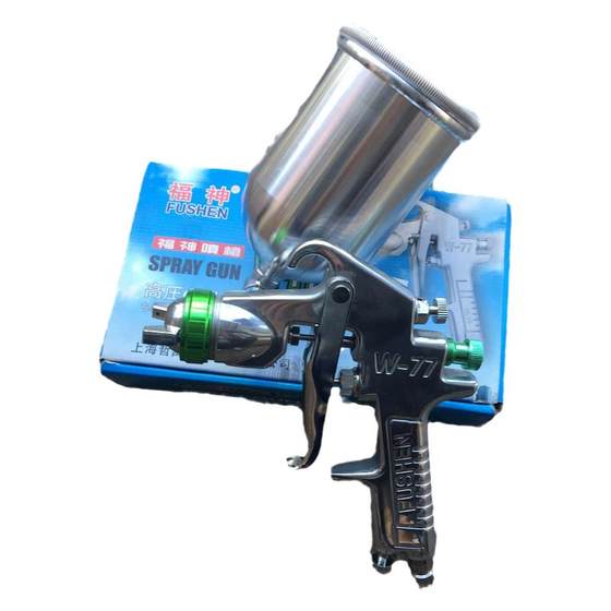 Fushen brand W-77 spray gun large-caliber primer spray gun 400CC upper pot/1000CC lower pot spray gun
Fushen brand W-77 spray gun large-caliber primer spray gun 400CC upper pot/1000CC lower pot spray gun