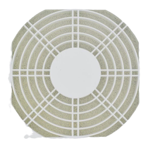 SNOWFAN12CM120 white three-in-one dust mesh 12038 fan dust mesh heat dissipation blower protection cover