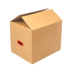 Moving cartons, free shipping, extra-large, extra-hard, thickened five-layer carton boxes, packing and storage boxes with buckles, wholesale