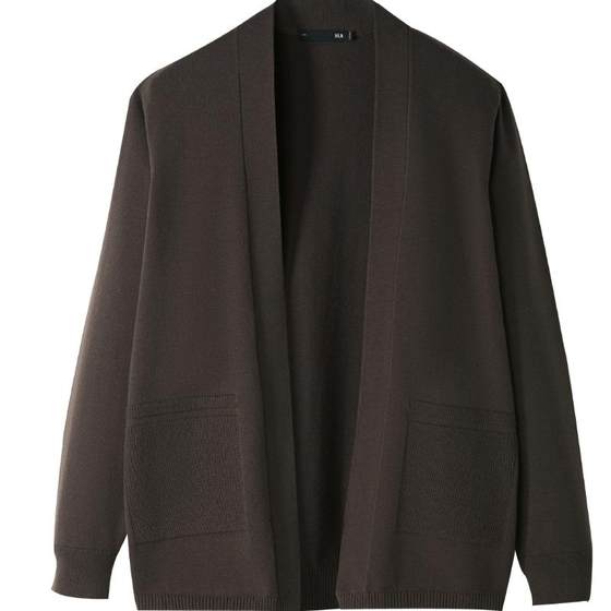 HLA/Hailan Home Light Business Loose Core-Brand Knitted Cardigan 24 Autumn and Winter New Black Sweater Jacket Men's Clothing
HLA/Hailan Home Light Business Loose Core-Brand Knitted Cardigan 24 Autumn and Winter New Black Sweater Jacket Men's Clothing