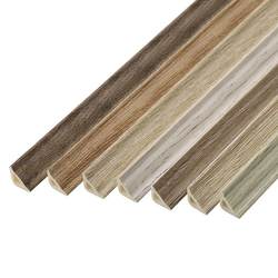 PVC inner corner line triangle line plastic SPC solid wood floor leather pressure strip buckle arc wardrobe self-adhesive edge strip