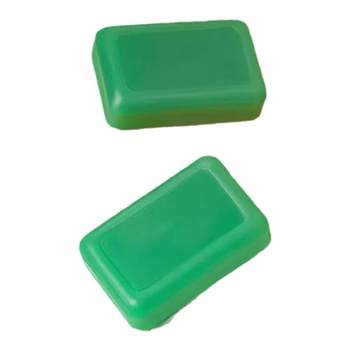 Miaochen mugwort baby bath soap face soap ສະບູ່ອາບນ້ໍາຜູ້ຊາຍແລະແມ່ຍິງຮ່າງກາຍທໍາຄວາມສະອາດດ້ວຍມື mugwort ໃບສະບູ 80g