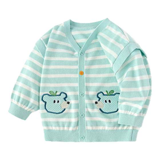 Balabala baby sweater baby sweater jacket boy cardigan 2025 children's spring clothing new children's clothing
Balabala baby sweater baby sweater jacket boy cardigan 2025 children's spring clothing new children's clothing