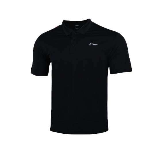 Li Ning POLO shirt men's summer new fast -drying ice silk lapel short -sleeved female leisure sports T -shirt fitting top Li Ning POLO shirt men's summer new fast -drying ice silk lapel short -sleeved female leisure sports T -shirt fitting top