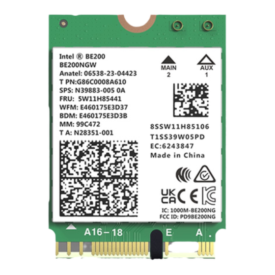 COMFAST AX210 desktop computer M2 wireless network card BE200 triple-band AX5400M notebook built-in network card WiFi6 E Gigabit 5G dual-band WiFi network signal receiver
COMFAST AX210 desktop computer M2 wireless network card BE200 triple-band AX5400M notebook built-in network card WiFi6 E Gigabit 5G dual-band WiFi network signal receiver