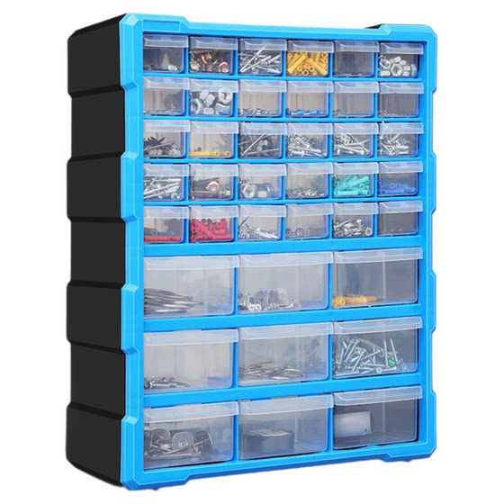 Greenlin multi-grid drawer electronic components screw parts storage box accessories tool box cabinet classification combination type Greenlin multi-grid drawer electronic components screw parts storage box accessories tool box cabinet classification combination type