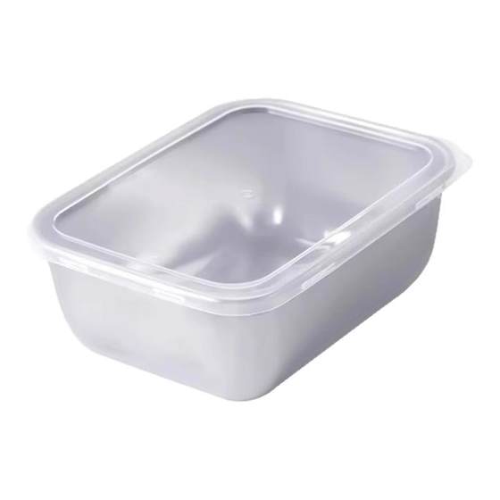 Stainless steel fresh-keeping box fast food basin kitchen sealing box large capacity food refrigeration storage box
Stainless steel fresh-keeping box fast food basin kitchen sealing box large capacity food refrigeration storage box