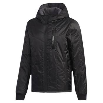 Adidas NEO ກິລາລະດູຫນາວຂອງຜູ້ຊາຍແລະ leisure reversible warm jacket ຝ້າຍ jacket EI4415