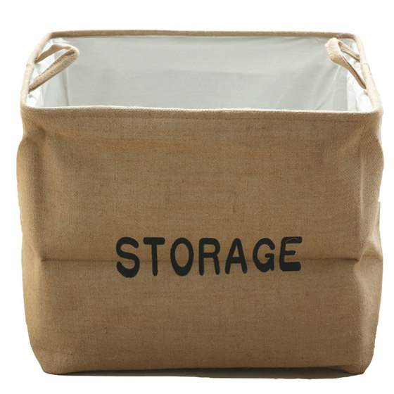 Oversized thickened retro jute Nordic clothing store square storage basket dirty clothing basket household finishing box bag
Oversized thickened retro jute Nordic clothing store square storage basket dirty clothing basket household finishing box bag