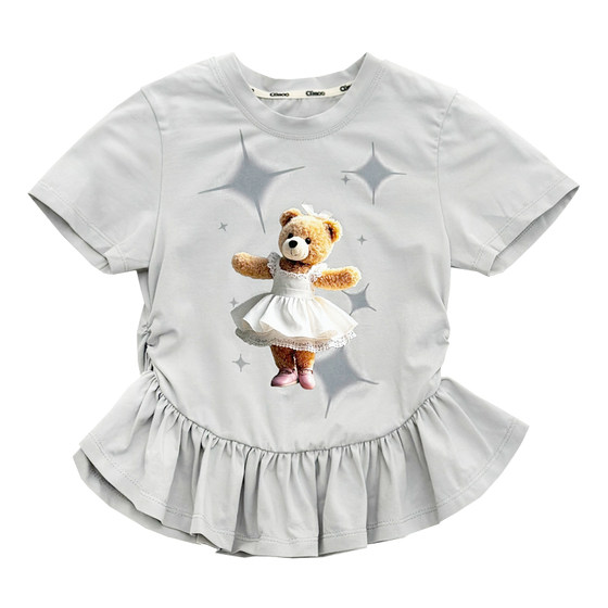 Qimoo Qimu 25 summer new children's clothing girls casual comfortable fashion T-shirt QSS2TC669X
Qimoo Qimu 25 summer new children's clothing girls casual comfortable fashion T-shirt QSS2TC669X