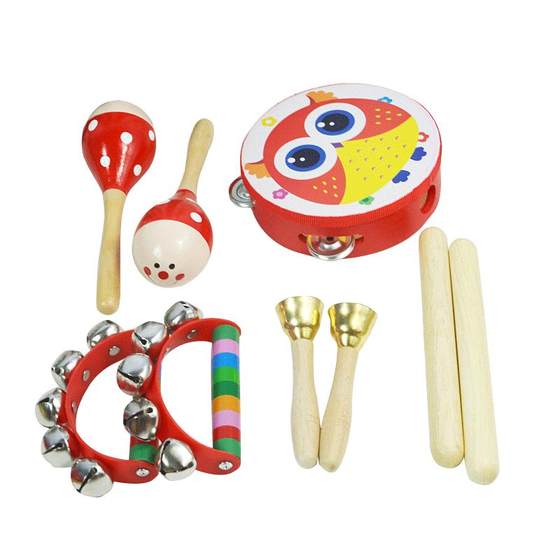 Kindergarten Orff Percussion Instrument Set Music Teaching Equipment Children's Classroom Knocking Small Musical Instrument Set
Kindergarten Orff Percussion Instrument Set Music Teaching Equipment Children's Classroom Knocking Small Musical Instrument Set