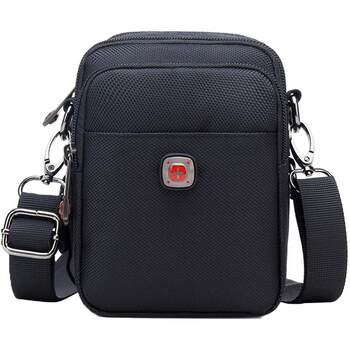 Swiss Army Knife Men's Shoulder Bag Oxford Cloth Belt Mobile Phone Waist Bag Canvas Sports Casual Men's Crossbody Small Bag