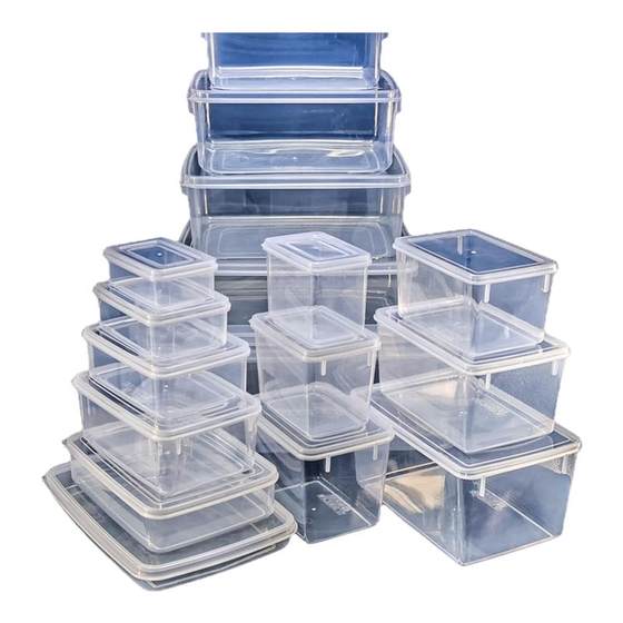 Fresh box food -grade plastic box commercial packaging box transparent rectangular refrigerator special storage box seal box Fresh box food -grade plastic box commercial packaging box transparent rectangular refrigerator special storage box seal box