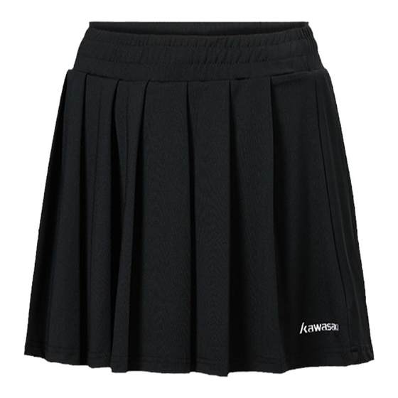 Kawasaki Kawasaki Badminton Short Women's Leisure Sports Anti -Wet Light Skirt Running Skirt Speed drying tennis skirt Kawasaki Kawasaki Badminton Short Women's Leisure Sports Anti -Wet Light Skirt Running Skirt Speed drying tennis skirt