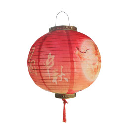 New style solar lantern ancient style outdoor chandelier waterproof gate courtyard garden Chinese New Year hanging tree red light