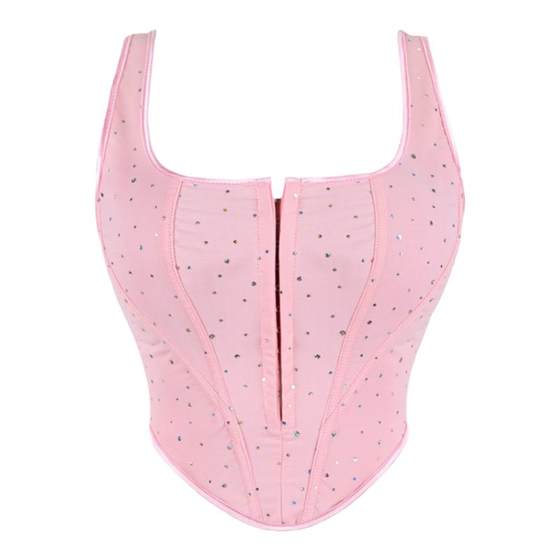 French fashion pink shoulder straps women's sexy straps palace body shapewear corset body tresses famous
French fashion pink shoulder straps women's sexy straps palace body shapewear corset body tresses famous