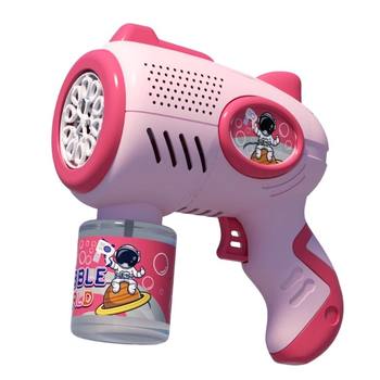 Bubble blowing machine toy 2024 new baby and child non-toxic internet celebrity popular handheld gun magic wand electric for boys and girls