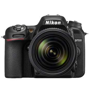 ກ້ອງຖ່າຍຮູບ Nikon D7500 SLR ລະດັບມືອາຊີບເຂົ້າລະດັບ HD ການເດີນທາງ 18-200 18-140 55 ຊຸດ