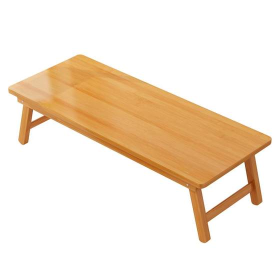 Japanese -style coffee table folding bay window small table lying on the ground free installation of solid wood dwarf tables, tatami tea table Japanese -style coffee table folding bay window small table lying on the ground free installation of solid wood dwarf tables, tatami tea table