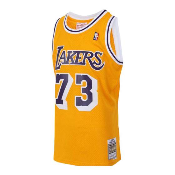 Mitchell/Ness NBA official Lakers/Rodman retro 98-99 season SW jersey sports men
Mitchell/Ness NBA official Lakers/Rodman retro 98-99 season SW jersey sports men
