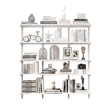 Midas wall shelf rack multi-layer bookshelf ຫ້ອງຮັບແຂກ ຕົກແຕ່ງຝາ rack corner desk ປັບແຕ່ງຟຣີ