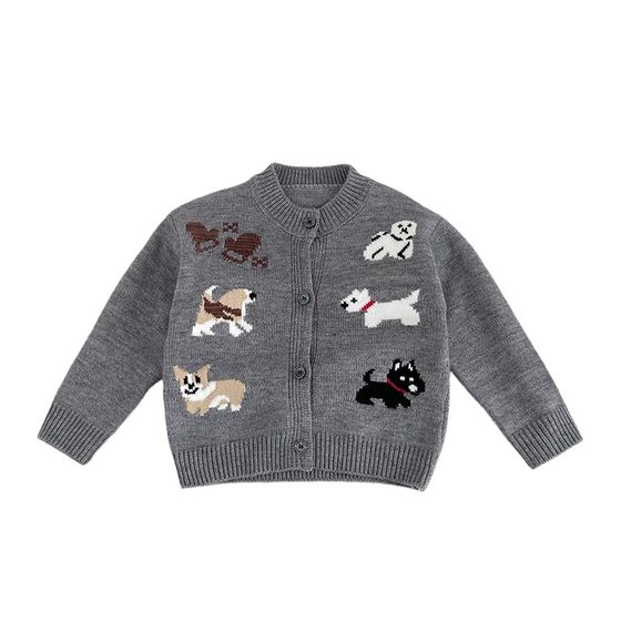 Boys' clothes spring and autumn cartoon knitted sweater jacket baby color blocking long sleeve base shirt baby casual pants suit
Boys' clothes spring and autumn cartoon knitted sweater jacket baby color blocking long sleeve base shirt baby casual pants suit