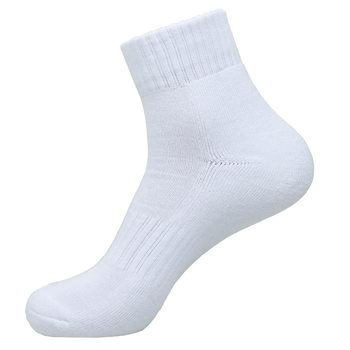ຖົງຕີນຜ້າຝ້າຍບໍລິສຸດຜູ້ຊາຍຖົງຕີນຜ້າຂົນຫນູຂອງແມ່ຍິງ socks thickened towel bottom socks sweat-absorbent running mid-calf socks basketball socks sports socks