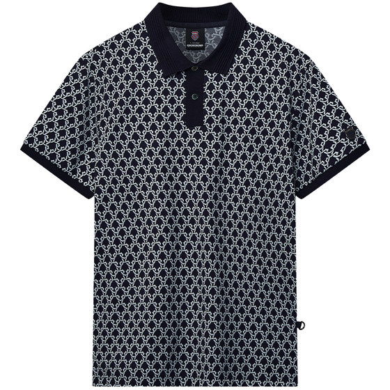 KSWISS Sports Top Men's Summer Short-Sleeve Lapel Casual Polo Shirt 108698 KSWISS Sports Top Men's Summer Short-Sleeve Lapel Casual Polo Shirt 108698