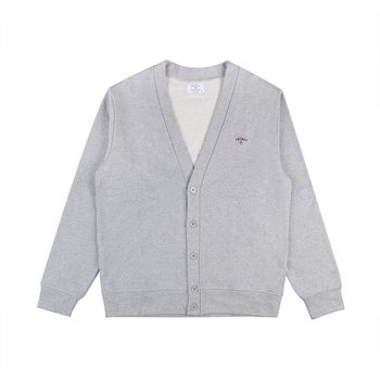 defans noah button v-neck cardigan ຜູ້ຊາຍສີແຂງ casual ວ່າງ bottoming ເສື້ອ embroidered knitted sweater jacket