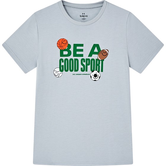 Under Armour children's clothing printed casual T-shirt men's 2025 new summer loose breathable training running round neck top
Under Armour children's clothing printed casual T-shirt men's 2025 new summer loose breathable training running round neck top